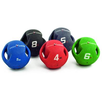 Precision Training 8kg Twin Handle Medicine Ball - main image