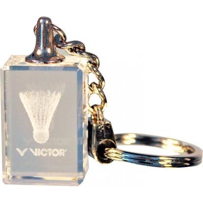 Victor Badminton Shuttle Crystal Keychain