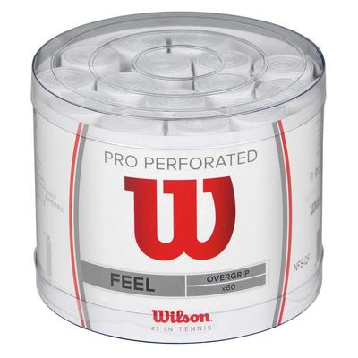 Wilson Pro Overgrip Perforated (Pack of 60) - White - main image