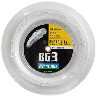Yonex BG3 200m Badminton String Reel - White - main image