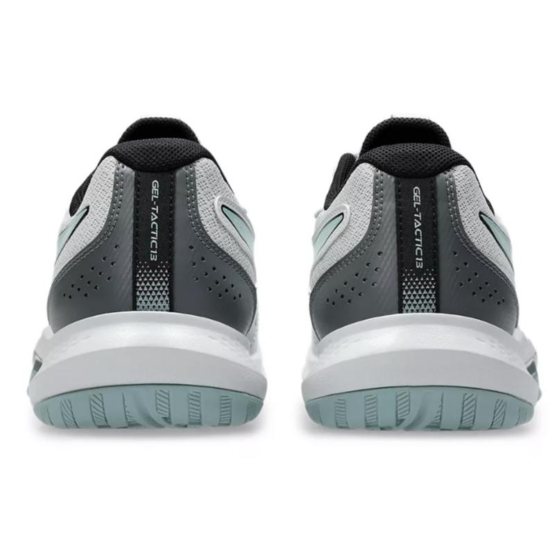Asics Mens GEL-Tactic 13 Indoor Court Shoes - Concrete/Ocean Haze - main image