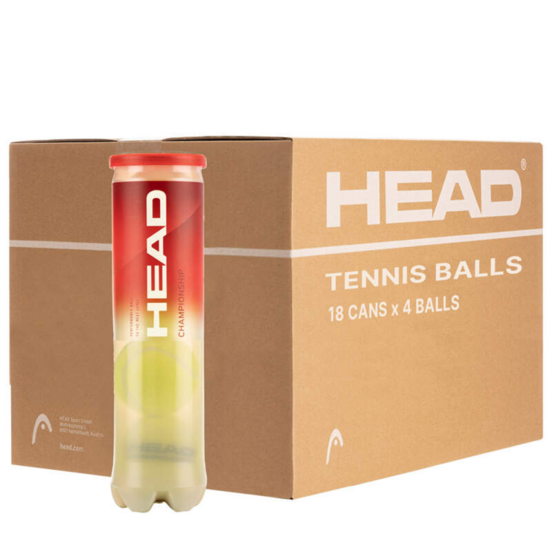 HEAD Championship Tennis Balls (4 Ball Can) - main image
