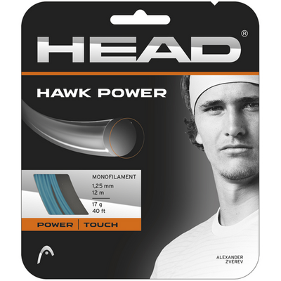 HEAD Hawk Power 17 (1.25mm) Tennis String Set - Petrol - main image