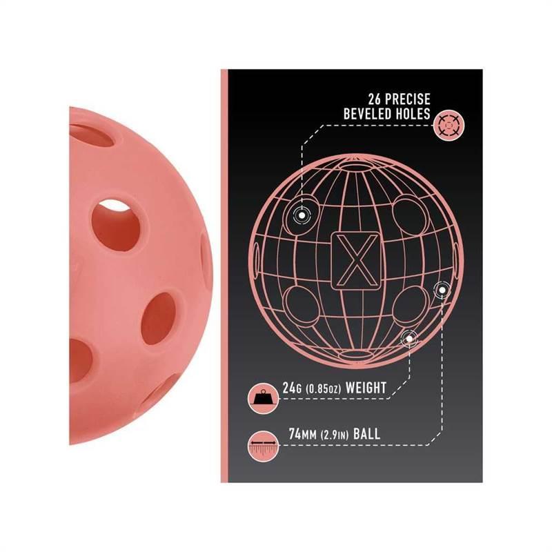 Franklin X-26 Indoor Pickleball Balls (12 Pack) - main image