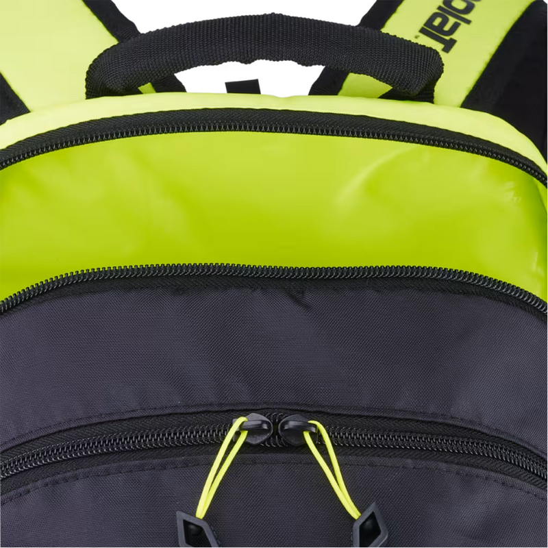Babolat Kids Backpack - Metallic Grey/Fluo Yellow - main image