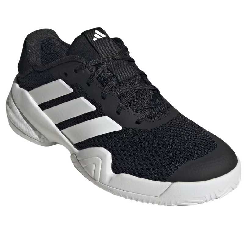Adidas Kids Barricade Tennis Shoes - Core Black/Cloud White/Core Black - main image