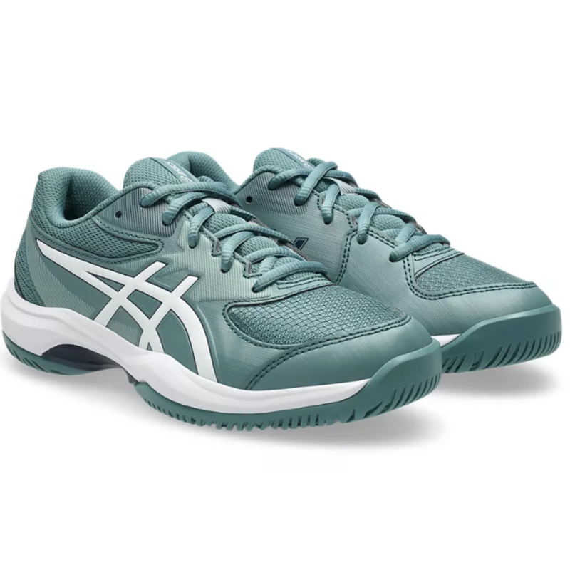 Asics Kids Gel-Game GS Tennis Shoes - Foggy Teal/White - main image