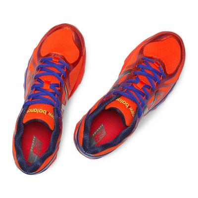 New Balance M1080v4 Mens (D) Running Shoes - Orange/Blue - main image