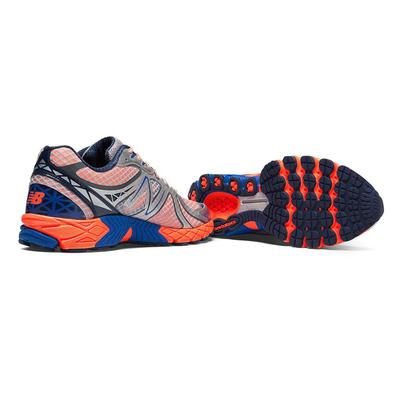 New Balance M870v3 Mens (D) Running Shoes - Silver/Orange/Blue - main image