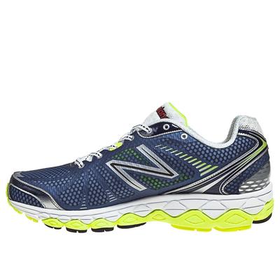 New Balance M880v3 Mens (D) Running Shoes - Navy/Yellow - main image