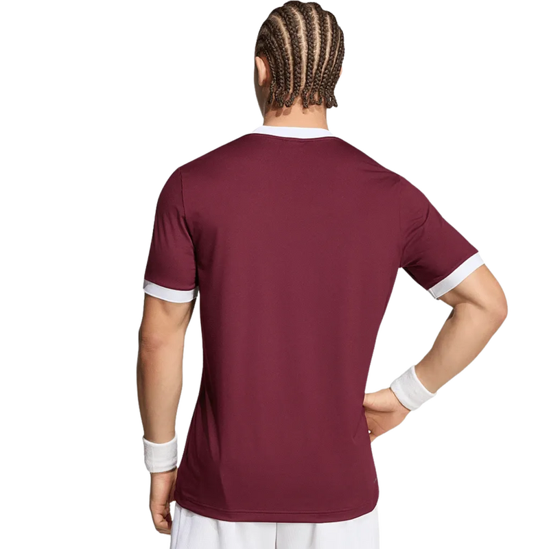 Adidas Mens Classics T-Shirt - Maroon - main image