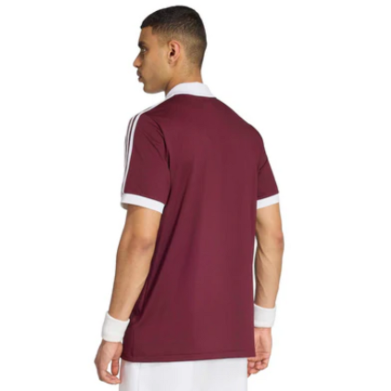 Adidas Mens Classics Polo - Maroon - main image
