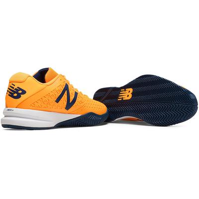 New Balance Mens 996v2 Tennis Shoes - Orange (D) - main image