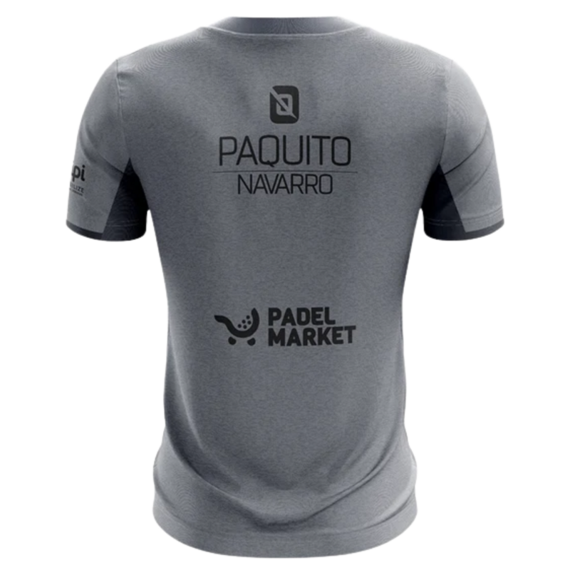 Bullpadel Mens Mensa Paquito Navarro T-Shirt - Grey - main image