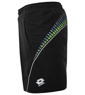 Lotto Mens Graphic Line Spot Shorts - Dark Navy/Clover - main image