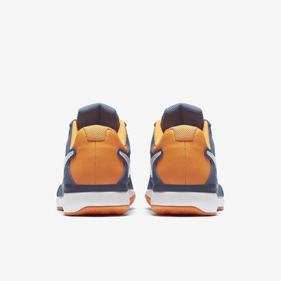 Nike Mens Air Vapor Advantage Tennis Shoes - Blue/Citrus - main image