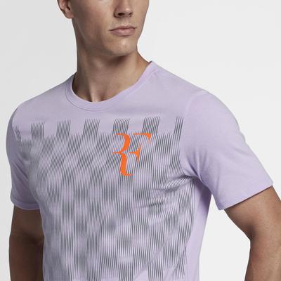 Nike Mens RF T-Shirt - Violet Mist/Cool Grey
