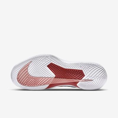 Nike Womens Air Zoom Vapor Pro Tennis Shoes - Pearl White/Bleached Coral/Canyon Rust - main image