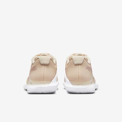 Nike Womens Air Zoom Vapor Pro Tennis Shoes - Pearl White/Bleached Coral/Canyon Rust - main image