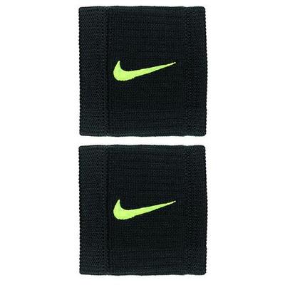 Nike Swoosh Reveal Wristband - Black/Volt - main image