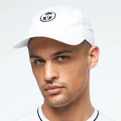Sergio Tacchini Tennis Cap - White/Navy 