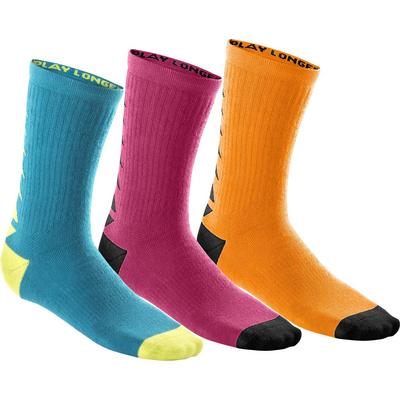 Retail $19.50 Wilson Youth Seasonal Crew Socks 3-pack S/M 13-3 