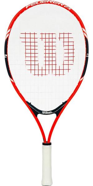 Wilson Federer 21 Inch Junior Tennis Racket (Aluminium) - Red/Black - main image