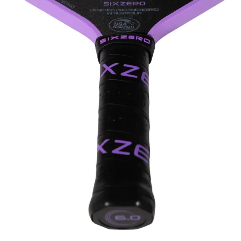 Six Zero Infinity Edgeless Black Diamond Power 16mm Pickleball Paddle  - main image