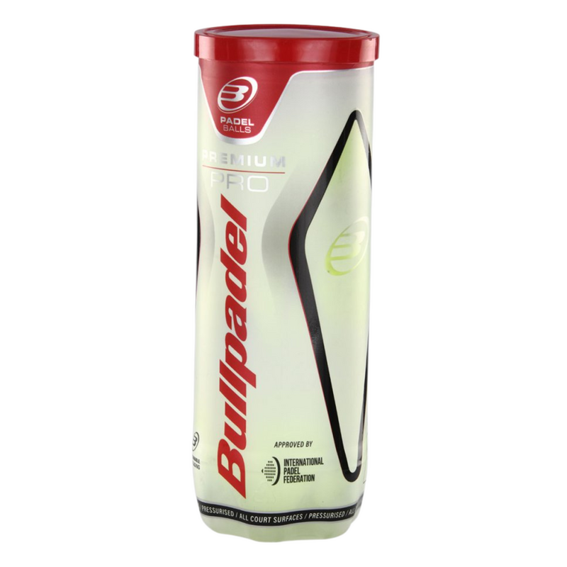 Bullpadel Premium Pro Padel Tennis Balls (3 Ball Can) - main image