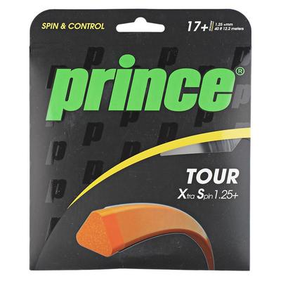 Prince Tour Xtra Spin Tennis String Set - Orange