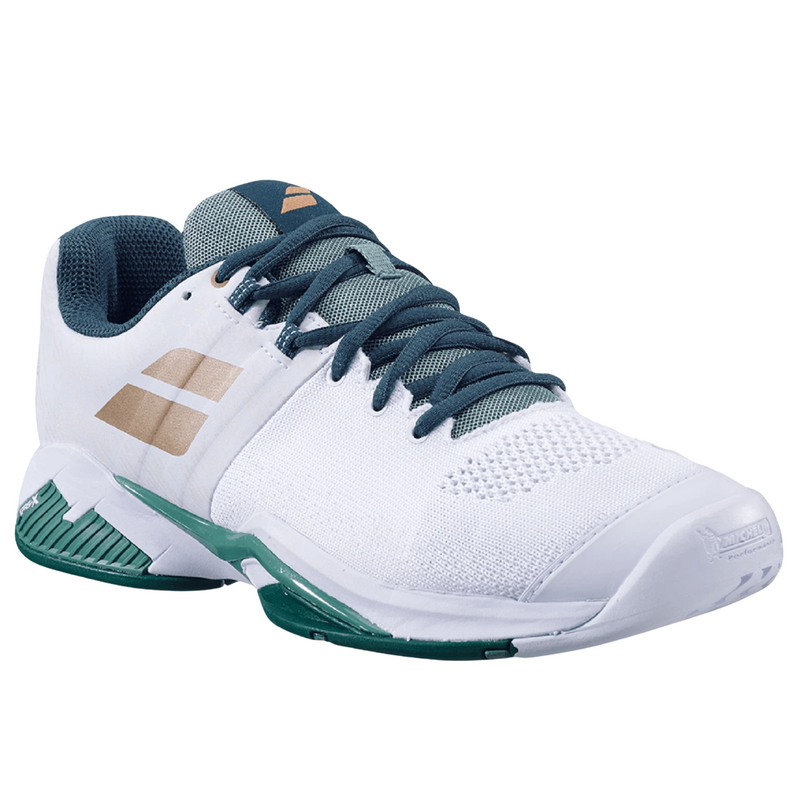 Babolat Mens Propulse Blast All Court Wimbledon Tennis Shoes - White/Green - main image