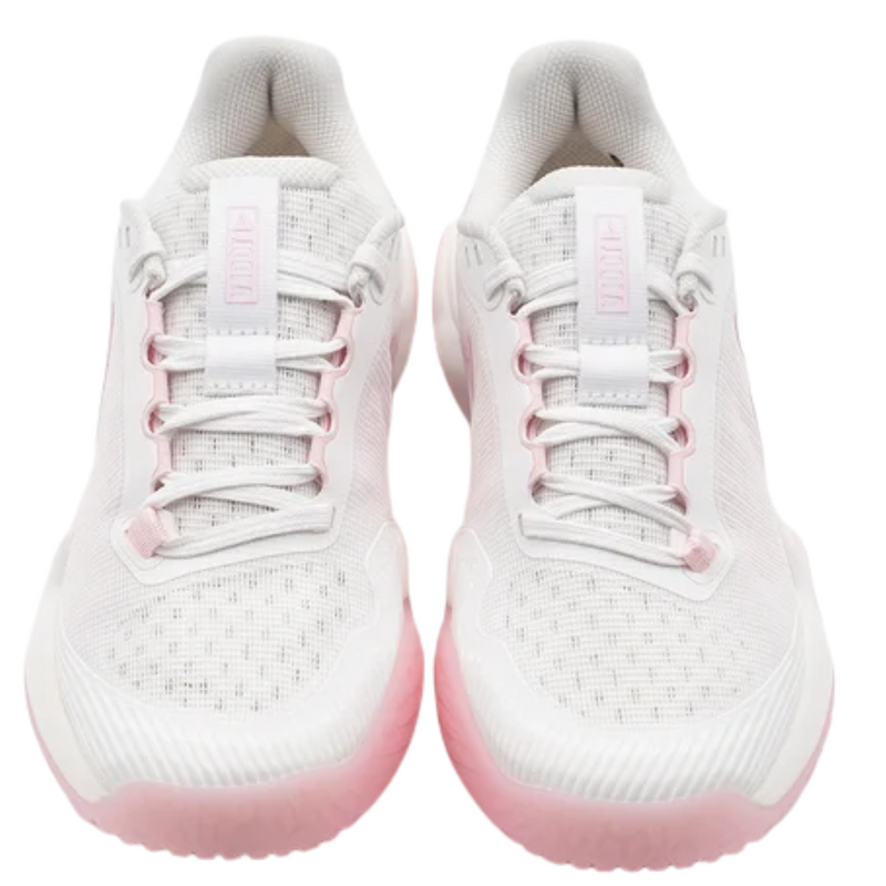 JOOLA Womens R4LLy Pickleball Shoes - White/Light Pink - main image