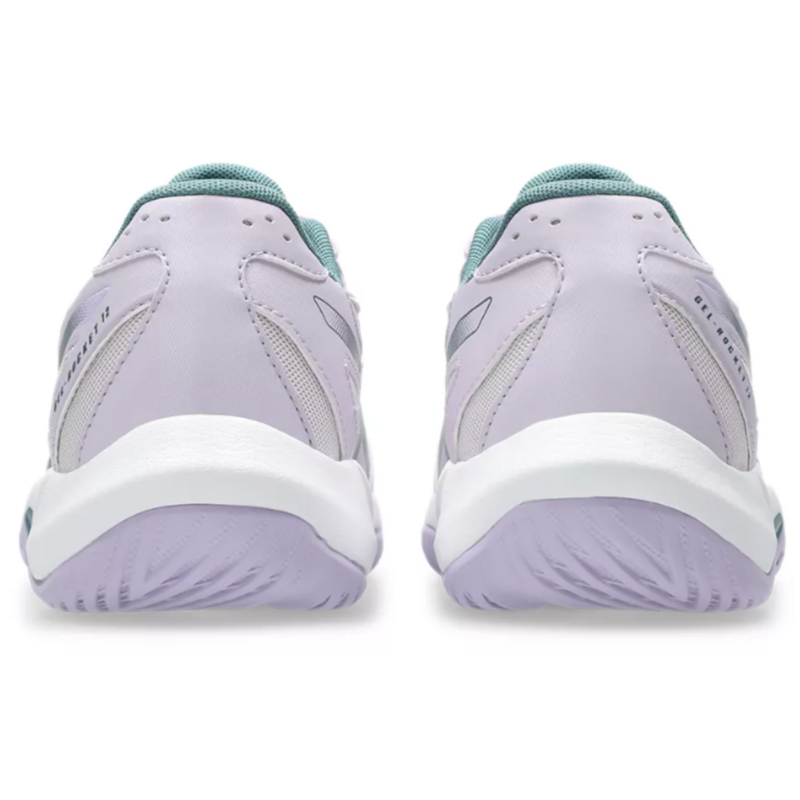 Asics Womens GEL-Rocket 12 Indoor Court Shoes - Dahlia/Foggy Teal - main image