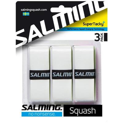 Salming Super Tacky+ Overgrips (3 pack) - White - main image