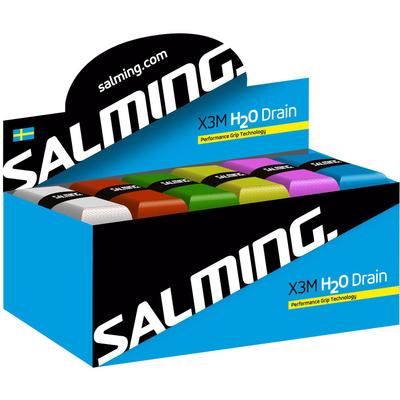 Salming H2O Drain Replacement Grip Box (24 Grips) - Assorted
