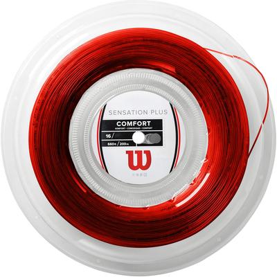 Wilson Sensation Plus 200m Tennis String Reel - Red