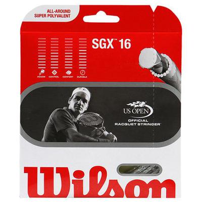 Wilson SGX Silver 16 (1.30mm) Tennis String Set - main image