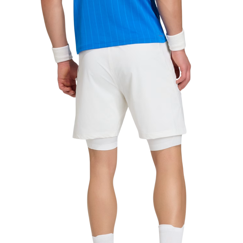 Adidas Mens Climacool Shorts & Tights Set - White - main image