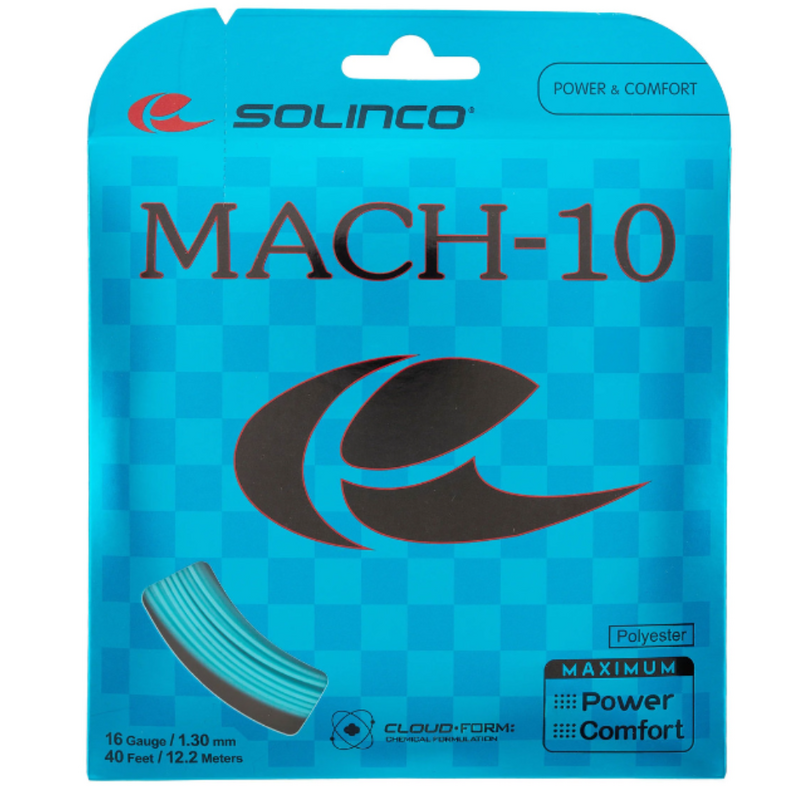 Solinco Mach-10 Tennis String Set - Cyan - main image