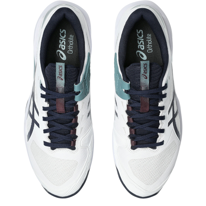 Asics Mens Solution Speed FF 4 Tennis Shoes - White/Midnight - main image