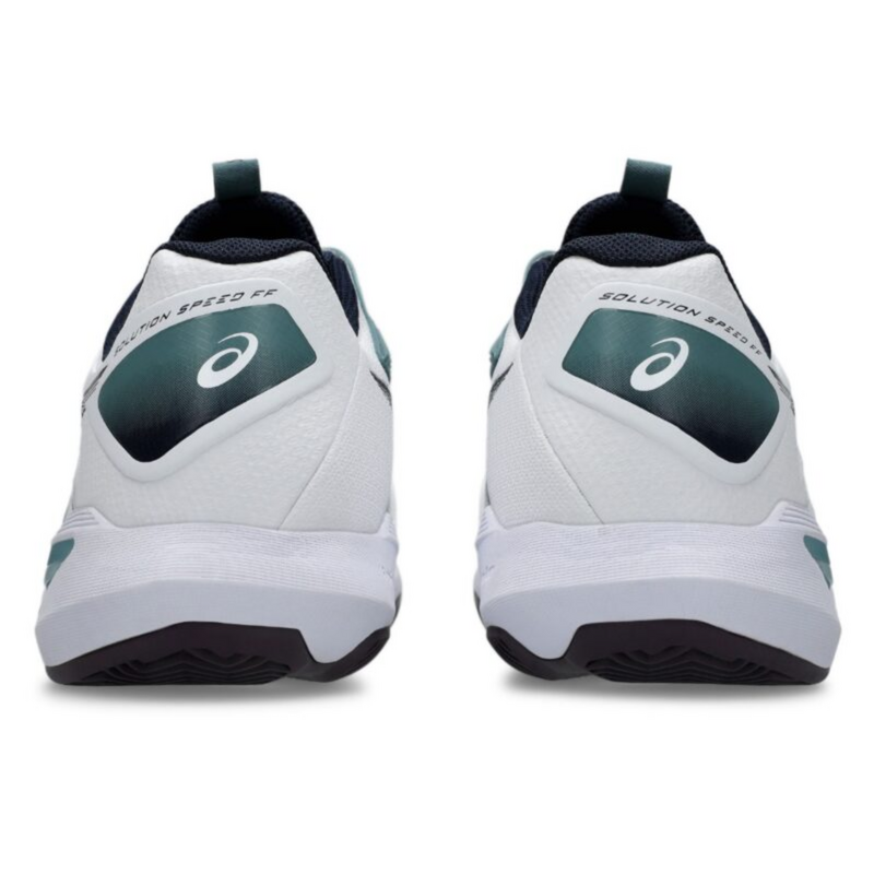 Asics Mens Solution Speed FF 4 Tennis Shoes - White/Midnight - main image