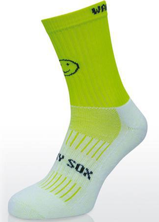 Wacky Sox Fluoro Sports Socks (1 Pair) - Fluoro Green