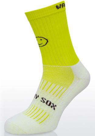 Wacky Sox Fluoro Sports Socks (1 Pair) - Fluoro Yellow