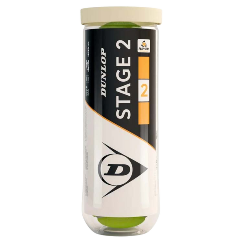 Dunlop Stage 2 Orange Junior Tennis Balls (3 Ball Can) - main image