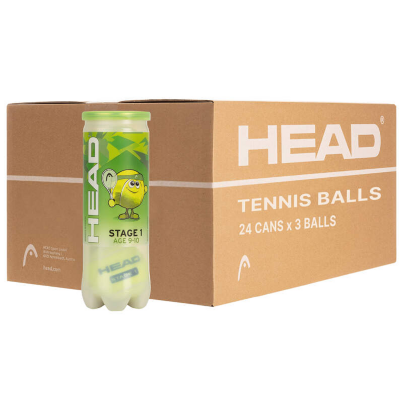 HEAD Stage 1 Green Junior Tennis Balls - main image