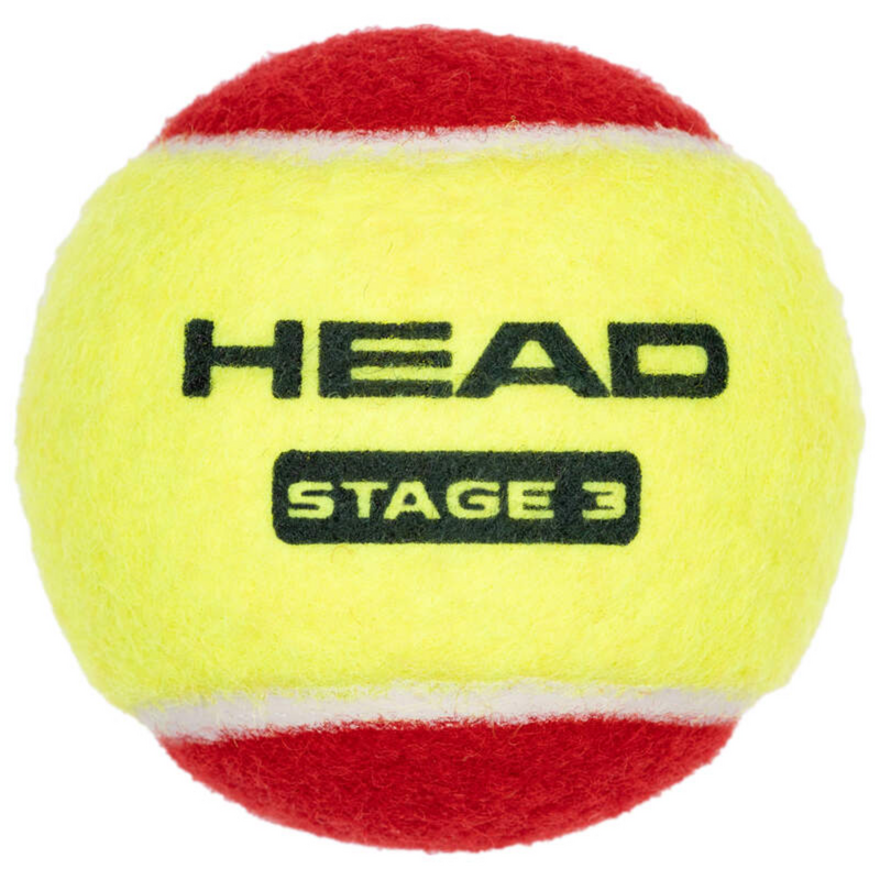 HEAD 3B Stage 3 Junior Tennis Balls (3 Ball Pack) - main image