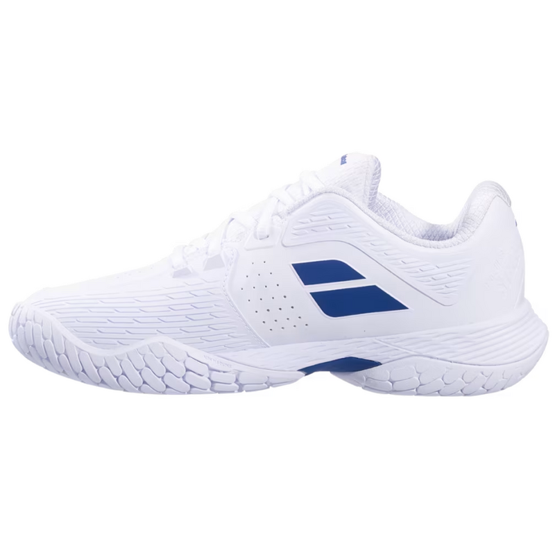 Babolat Mens Propulse Storm All Court (Wide) Tennis Shoes - White/Dark Blue - main image
