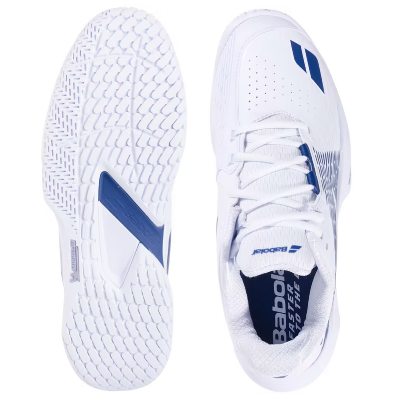 Babolat Mens Propulse Storm All Court Tennis Shoes - White/Dark Blue - main image