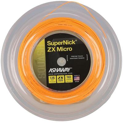 Ashaway SuperNick ZX Micro 110m Squash String Reel - Orange