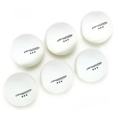 Ping-Pong 3-Star Table Tennis Balls - Pack of 6